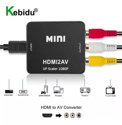Adaptador Convertidor Hdmi A Rca